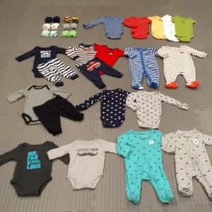 Carter's Newborn Baby Boy Clothes